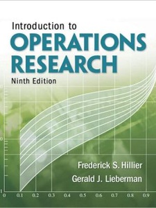 Introduction To Operations Research - 9th Edition - Solutions And ...