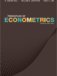 Principles of Econometrics - 4th Edition - Solutions and Answers | Quizlet