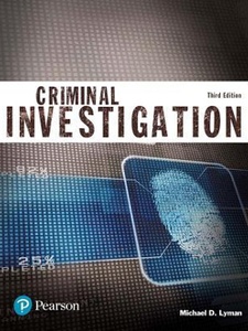 Criminal Investigation - 3rd Edition - Solutions And Answers | Quizlet