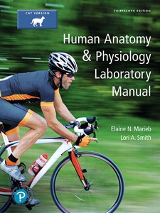 Human Anatomy and Physiology Laboratory Manual, Cat Version 13th Edition by Elaine N. Marieb, Lori A. Smith