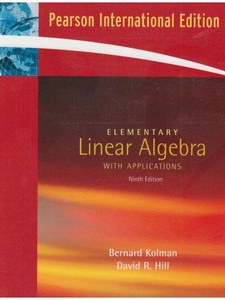 Elementary Linear Algebra With Applications - 9th Edition - Solutions ...