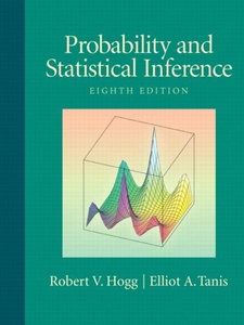 Probability and Statistical Inference - 8th Edition - Solutions and ...