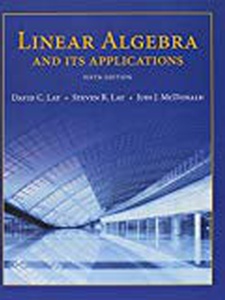 Linear Algebra And Its Applications - 5th Edition - Solutions And ...