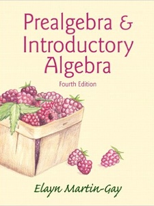 Prealgebra And Introductory Algebra - 4th Edition - Solutions And ...