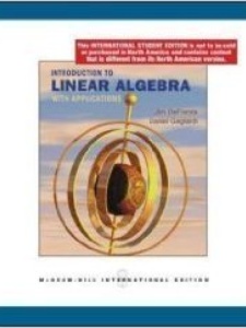 Introduction To Linear Algebra With Applications - 9780071270540 ...