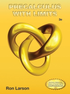Precalculus with Limits 3rd Edition by Larson