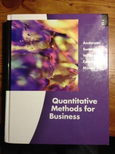 Quantitative Methods For Business - 11th Edition - Solutions And ...