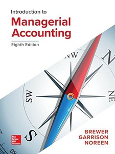 Introduction To Managerial Accounting - 9781260190175 - Exercise 10 ...