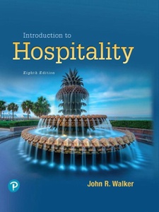 Introduction to Hospitality 8th Edition by Josielyn Walker
