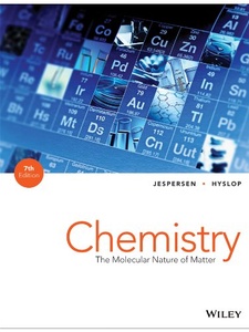 Chemistry: The Molecular Nature of Matter 7th Edition by Alison Hyslop, Neil D. Jespersen