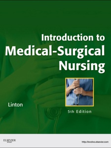 Free Solutions For Introduction To Medical-Surgical Nursing | Quizlet