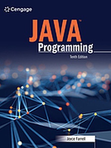 Java Programming - 10th Edition - Solutions and Answers | Quizlet