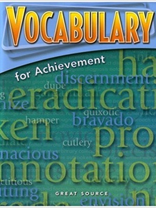 Vocabulary for Achievement: Third Course - 9780669517576 ...