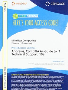 CompTIA A+ Guide To IT Technical Support - 10th Edition - Solutions And ...