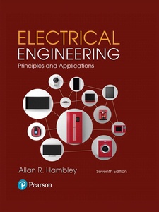 Electrical Engineering: Principles and Applications 7th Edition by Allan R. Hambley