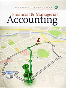 Financial And Managerial Accounting - 15th Edition - Solutions And ...