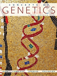 Concepts of Genetics 10th Edition by Charlotte A. Spencer, Michael A. Palladino, Michael R. Cummings, William S. Klug