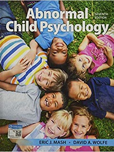 Abnormal Child Psychology - 7th Edition - Solutions And Answers | Quizlet