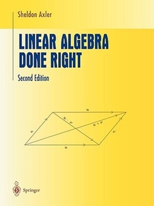 linear algebra done right chapter 6 solutions