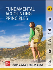 Fundamental Accounting Principles 25th Edition by John Wild, Ken W. Shaw