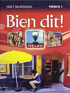 Bien dit!: Student Edition French 1 1st Edition by Holt McDougal