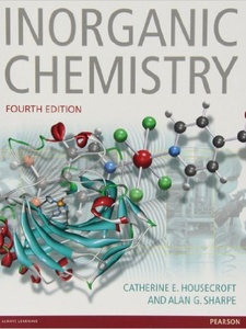Inorganic Chemistry 4th Edition by Alan G. Sharpe, Catherine Housecroft
