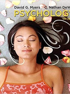 Psychology 12th Edition by C. Nathan DeWall, David G Myers