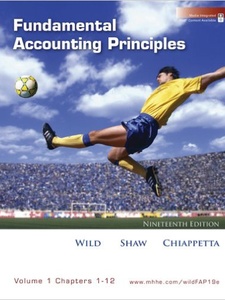 Free Solutions For Fundamental Accounting Principles, Volume 1 ...