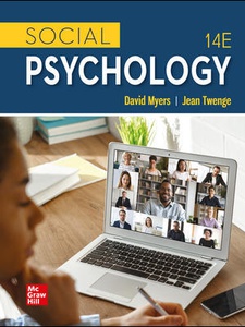 Social Psychology - 14th Edition - Solutions And Answers | Quizlet