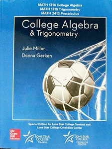 College Algebra and Trigonometry - 9781259984105 - Exercise 65 | Quizlet