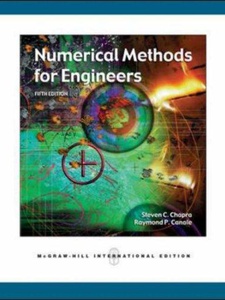 Numerical Methods For Engineers - 9780071244299 - Exercise 1 | Quizlet