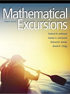 Mathematical Excursions 4th Edition by Daniel K. Clegg, Joanne Lockwood, Richard D. Nation, Richard N. Aufmann