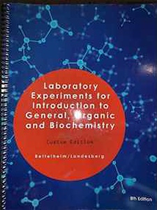 Free Solutions For Introduction To General, Organic, And Biochemistry ...