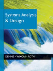 Systems Analysis And Design - 5th Edition - Solutions And Answers | Quizlet