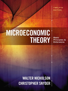 Microeconomic Theory: Basic Principles And Extensions - 12th Edition ...