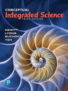 Conceptual Integrated Science 3rd Edition by John A. Suchocki, Paul G. Hewitt, Suzanne A Lyons