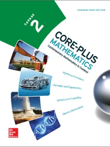 Core Plus Mathematics, Course 2 1st Edition by McGraw-Hill