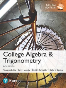 College Algebra and Trigonometry - 9781292151953 - Exercise 27 | Quizlet