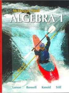 McDougal Littell Algebra 1, Arizona Edition 1st Edition by Ron Larson