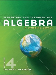 Elementary and Intermediate Algebra - 9780840064196 - Exercise 20 | Quizlet