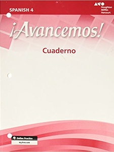 Avancemos: Cuaderno Student Edition Level 4 1st Edition by Holt McDougal