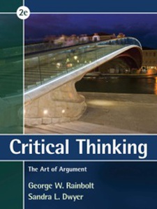 in critical thinking an argument refers to quizlet