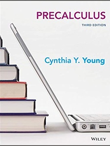 Precalculus 3rd Edition by Cynthia Y. Young