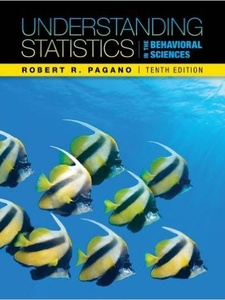 Understanding Statistics in the Behavioral Sciences 10th Edition by Robert R Pagano