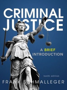 Criminal Justice - 10th Edition - Solutions And Answers | Quizlet