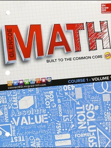 Glencoe Math Course 1, Volume 1 1st Edition by McGraw-Hill
