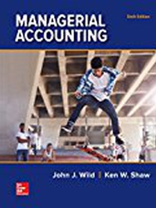 managerial accounting 16th edition chapter 6 solutions