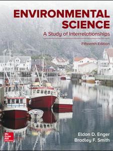 Environmental Science 15th Edition by Bradley Smith, Eldon D. Enger