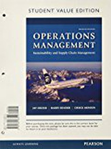 Operations Management: Sustainability and Supply Chain Management ...