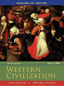 Western Civilization Since 1300: AP Edition 9th Edition by Jackson J. Spielvogel
